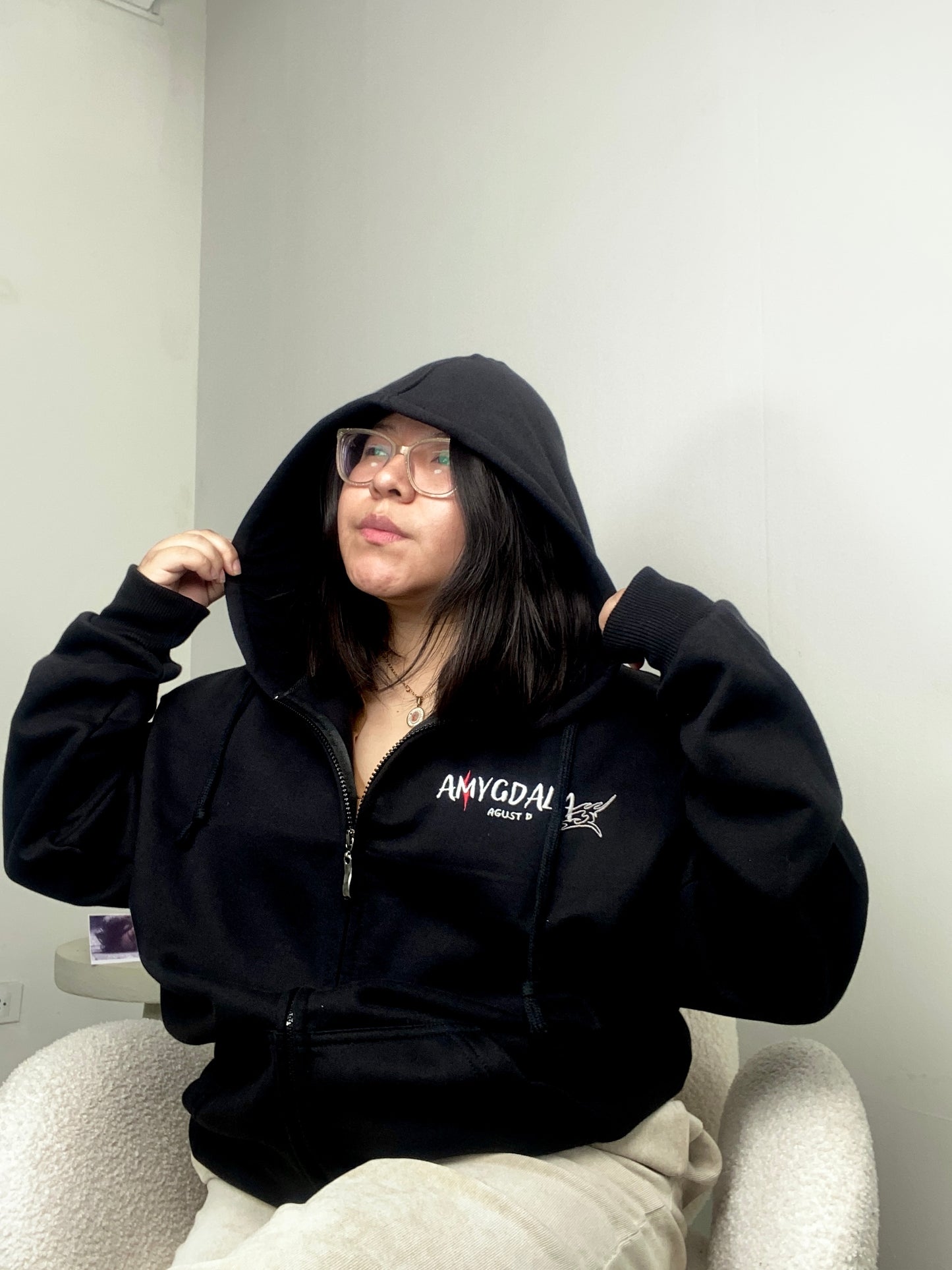 HOODIE “AMYGDALA” 🖤❤️🐈