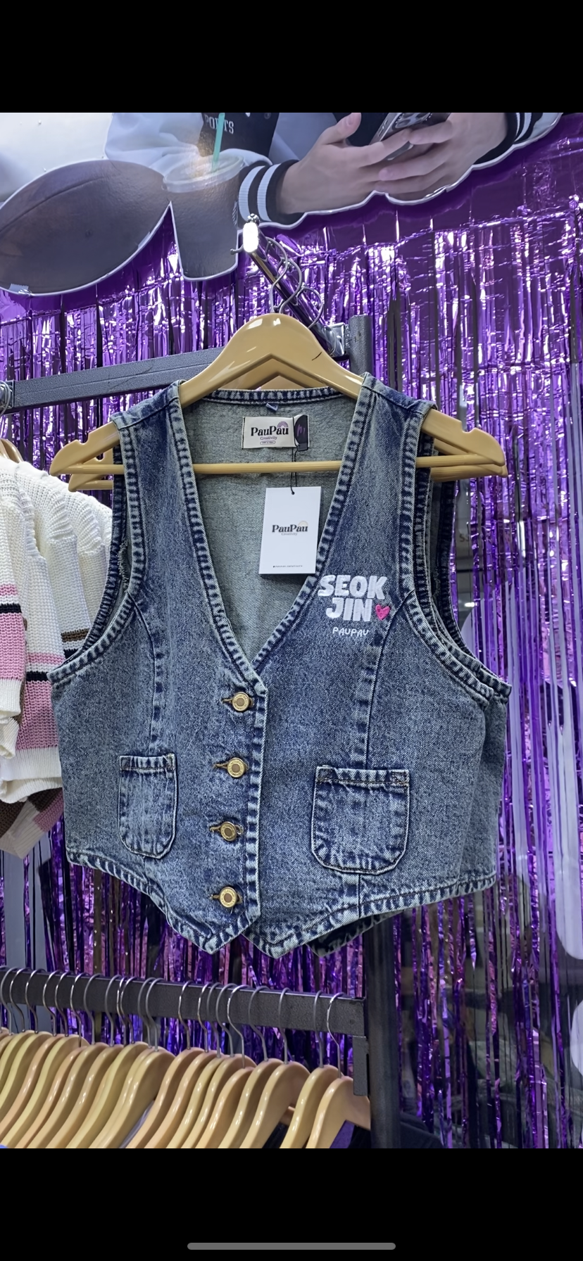 Jacket Vaquero “SEOKJIN” 💙🐹