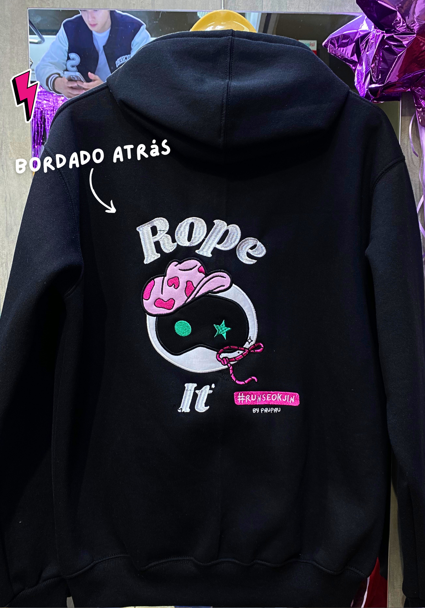 HOODIE “ROPE IT” 💖⭐️🐹