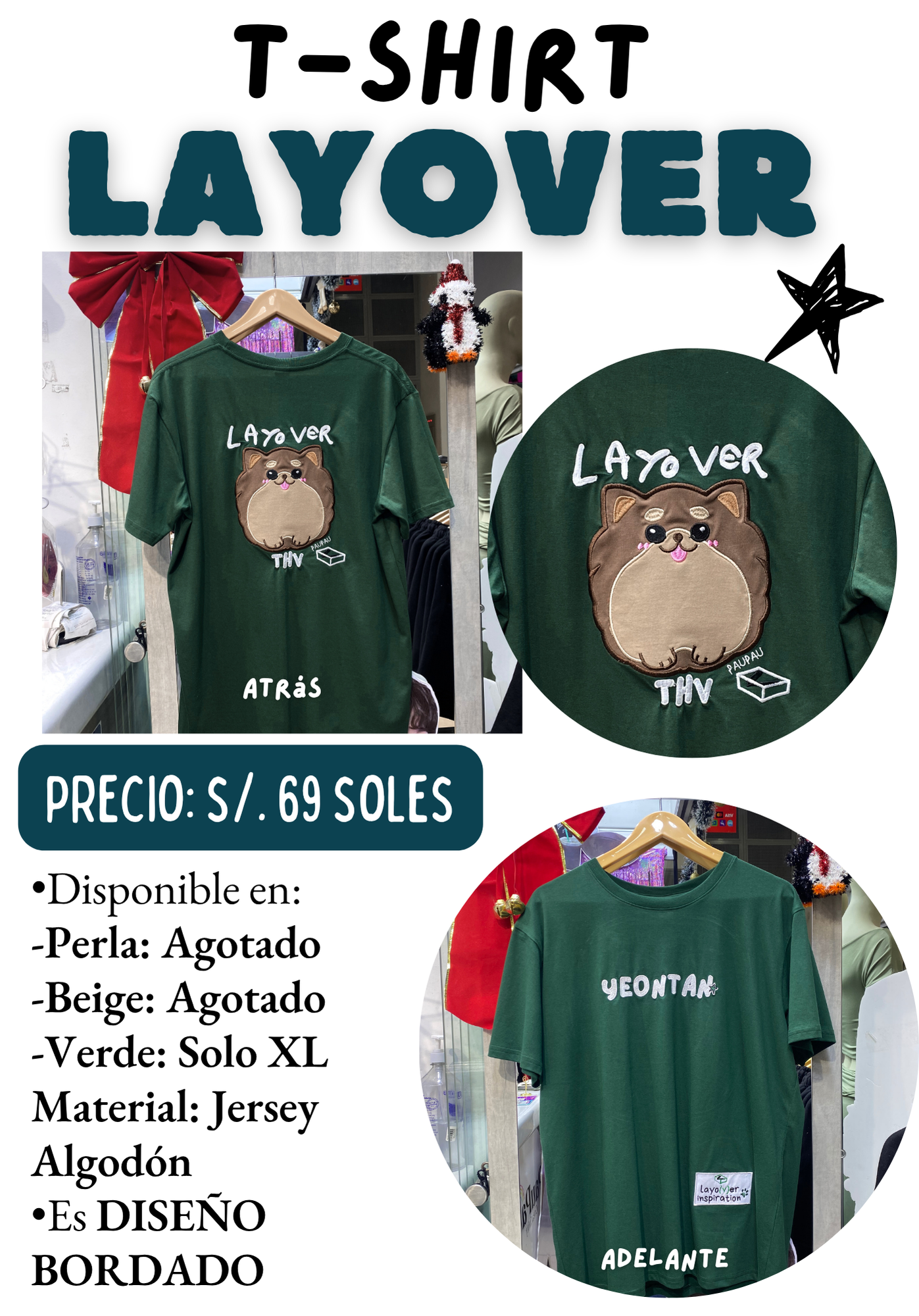 T-Shirt “YEONTAN” 🐾💚