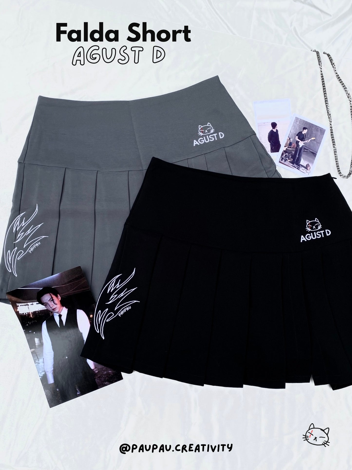 Falda Short “AGUST D”
